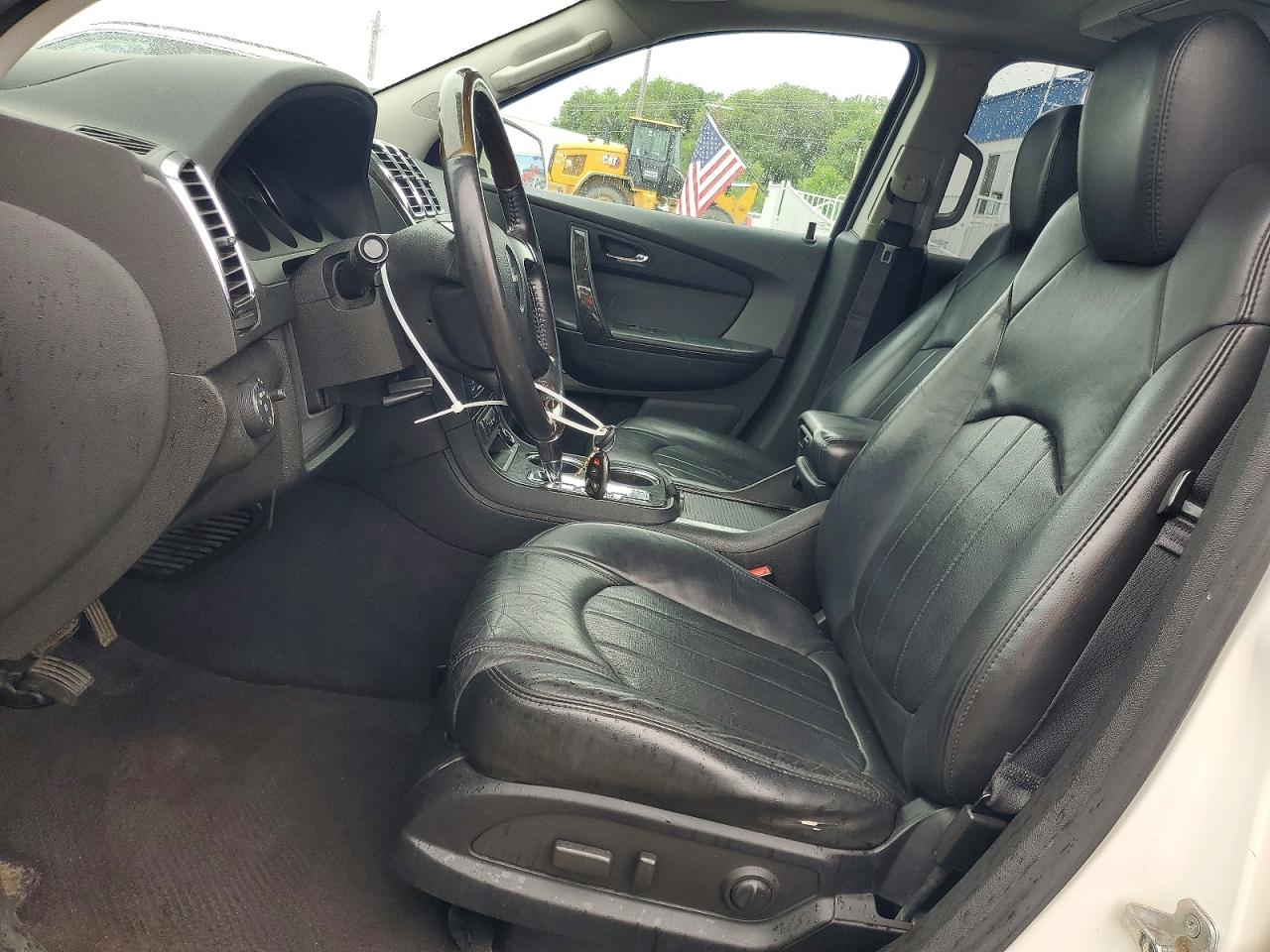 2011 Gmc Acadia Denali White vin: 1GKKRTEDXBJ211736
