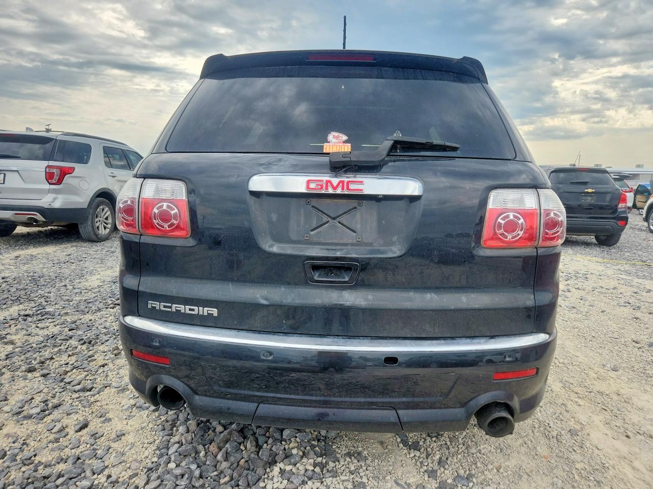 2012 Gmc Acadia Denali Black vin: 1GKKRTEDXCJ290326
