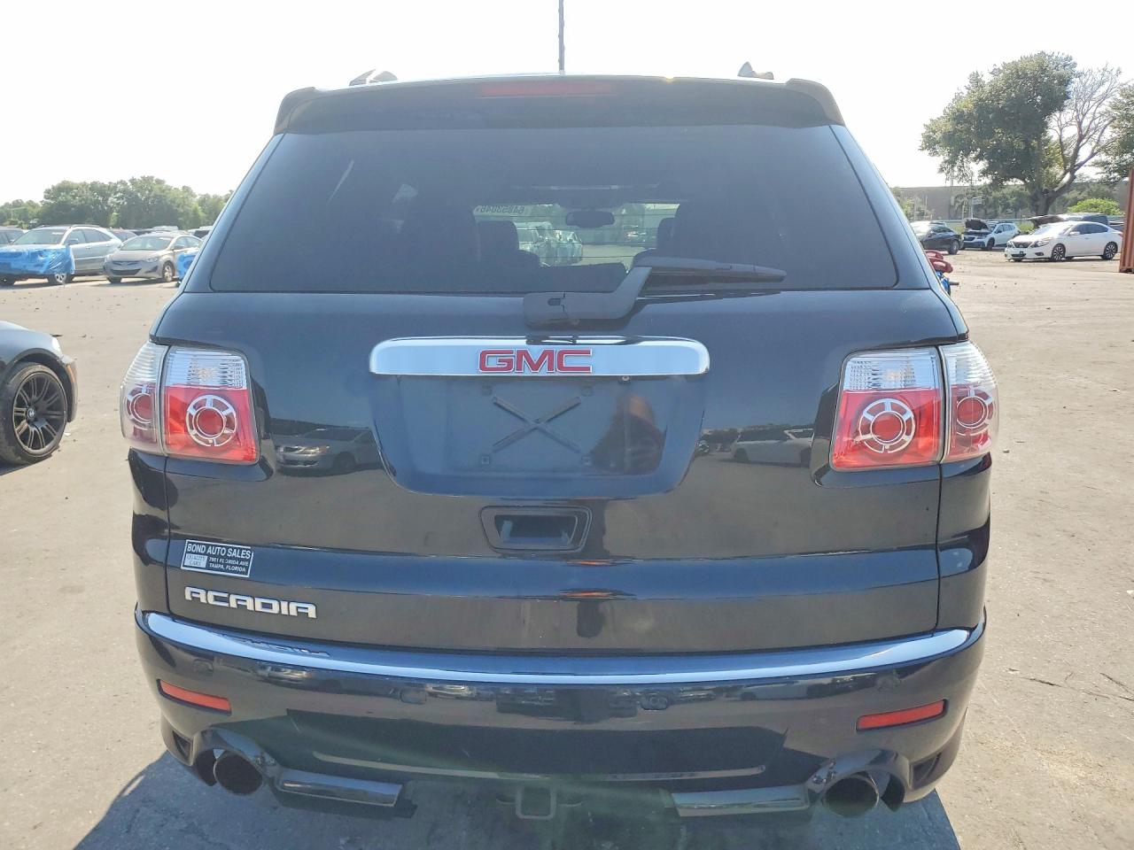 2012 Gmc Acadia Denali Черный vin: 1GKKRTEDXCJ292562