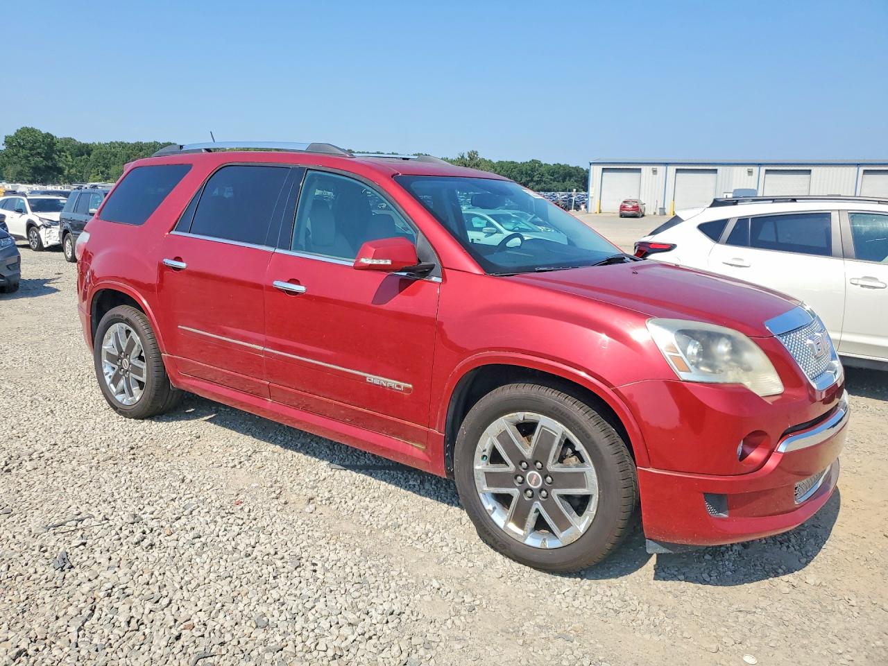 2012 Gmc Acadia Denali Burgundy vin: 1GKKRTEDXCJ395996