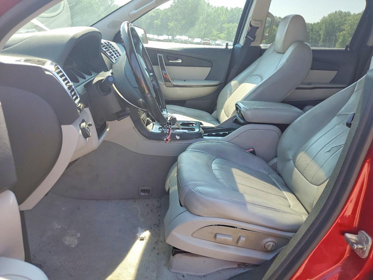 2012 Gmc Acadia Denali Burgundy vin: 1GKKRTEDXCJ395996