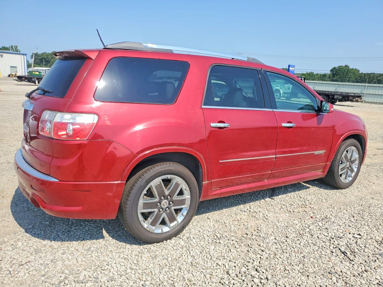 2012 Gmc Acadia Denali Burgundy vin: 1GKKRTEDXCJ395996