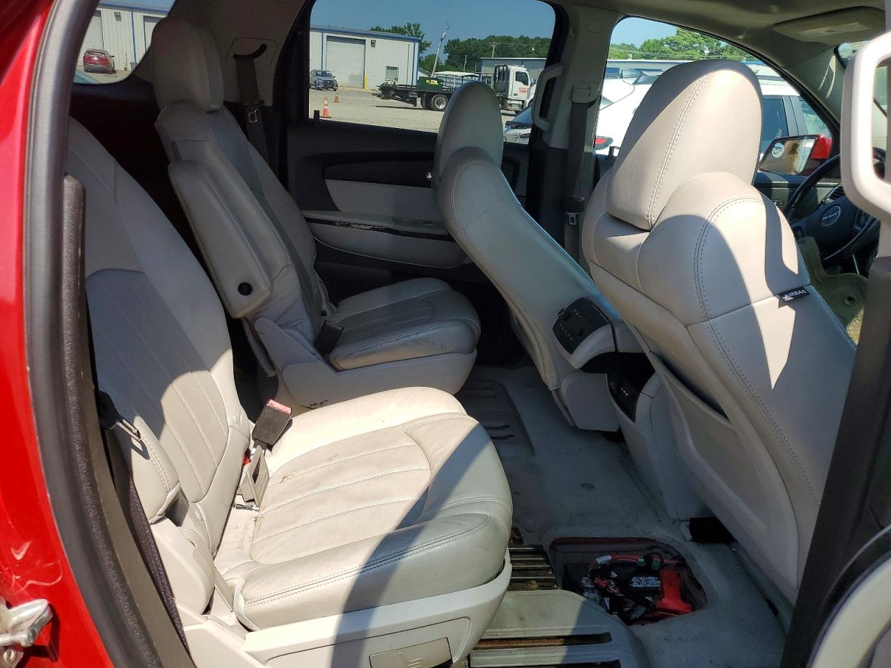 2012 Gmc Acadia Denali Burgundy vin: 1GKKRTEDXCJ395996