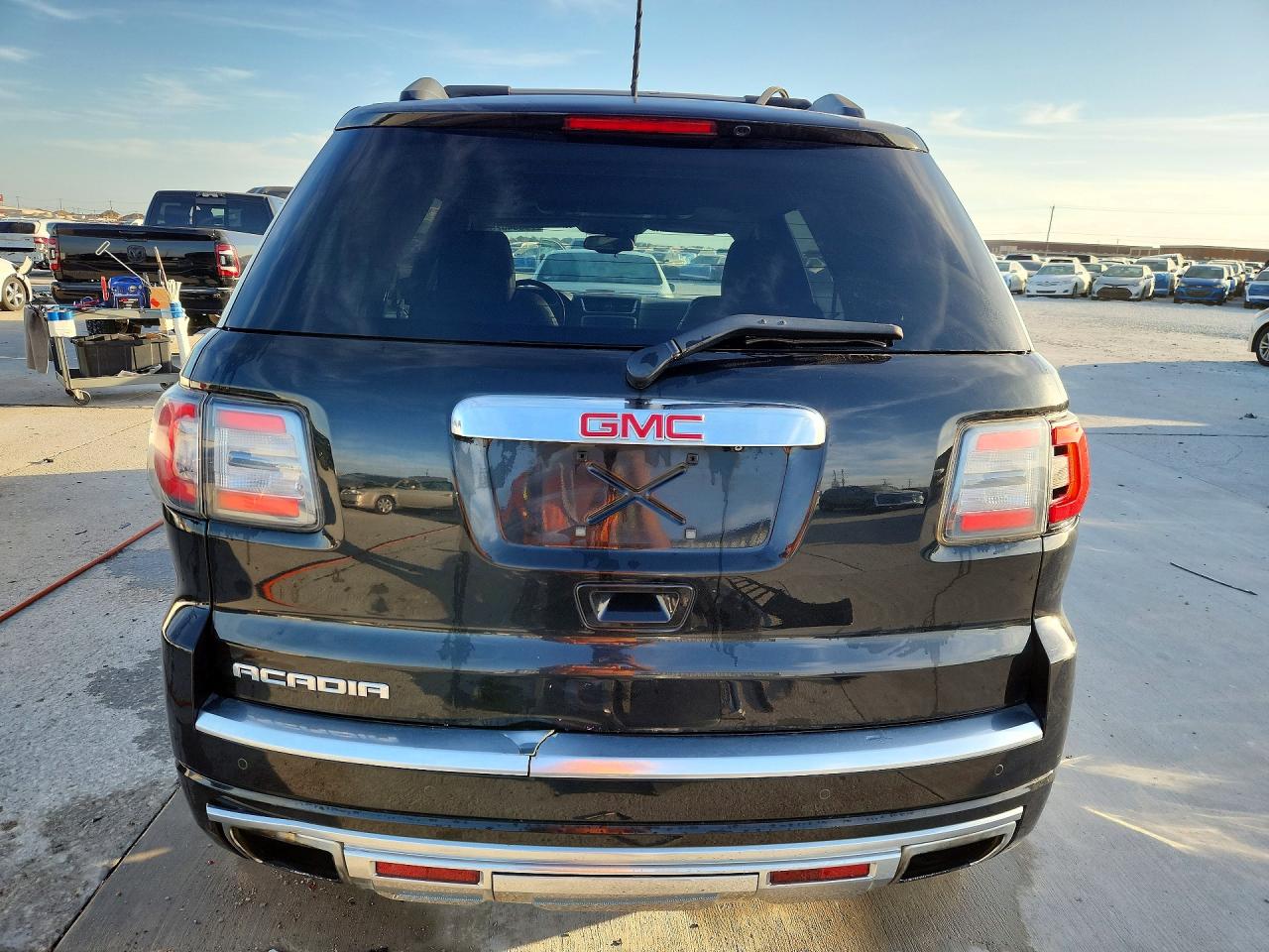 2014 Gmc Acadia Denali Black vin: 1GKKRTKD0EJ241353