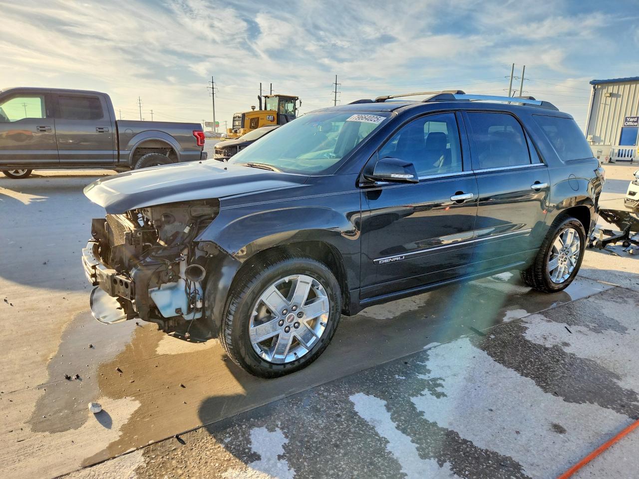 2014 Gmc Acadia Denali Черный vin: 1GKKRTKD0EJ241353