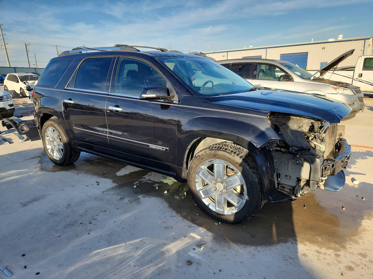 2014 Gmc Acadia Denali Black vin: 1GKKRTKD0EJ241353