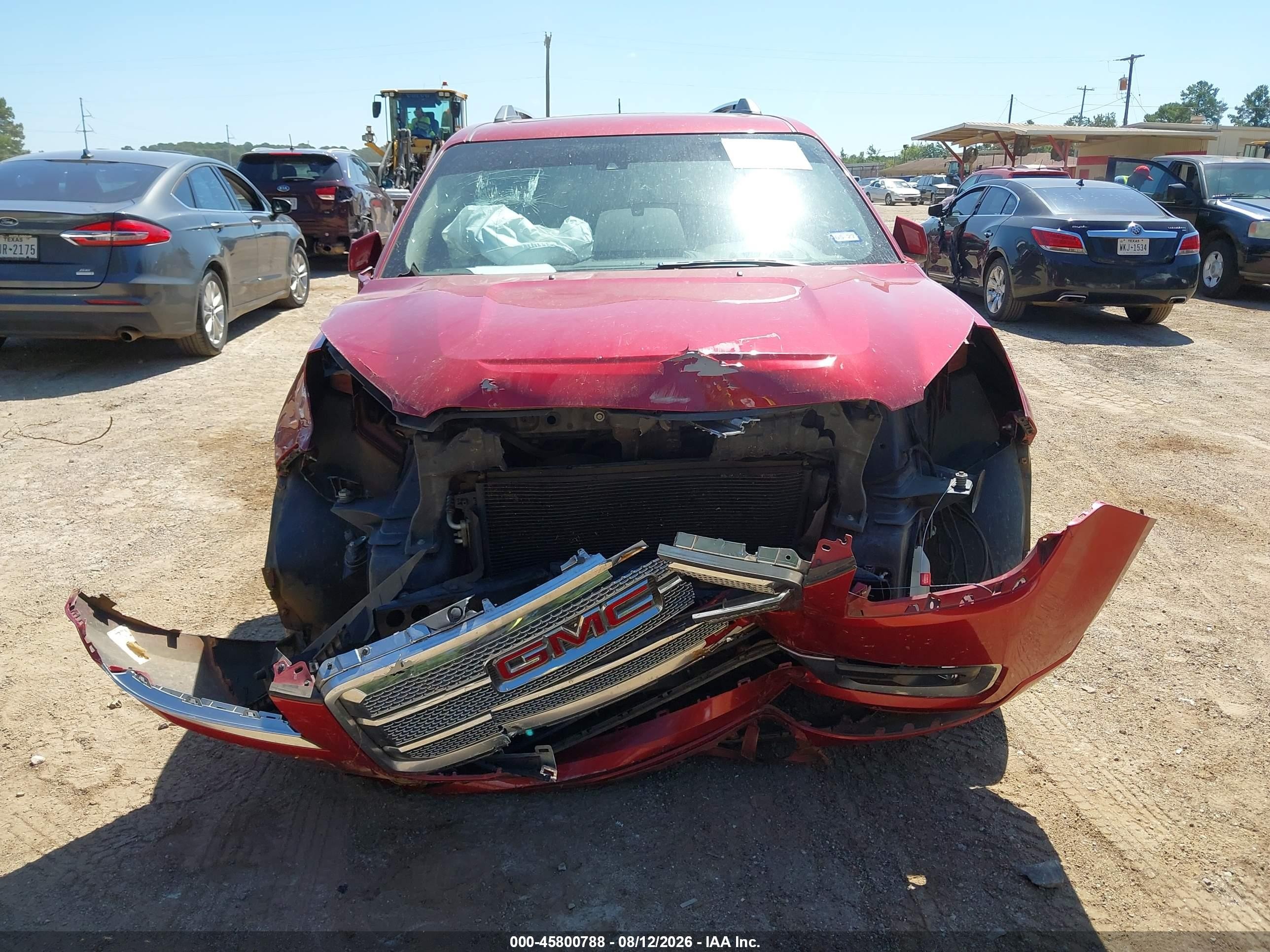 2014 Gmc Acadia Denali Red vin: 1GKKRTKD0EJ264258