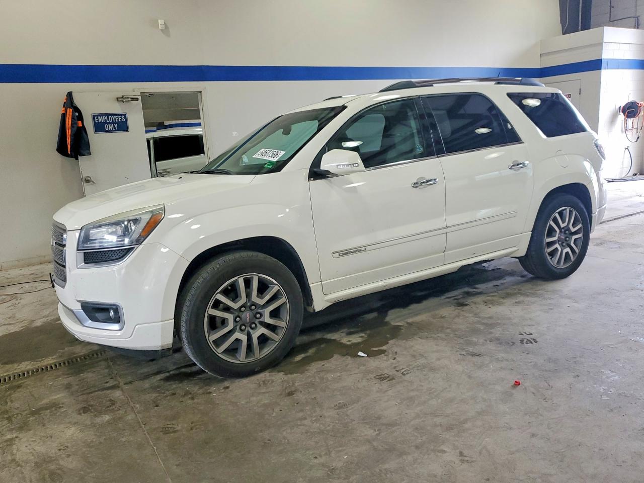 2014 Gmc Acadia White vin: 1GKKRTKD0EJ312308