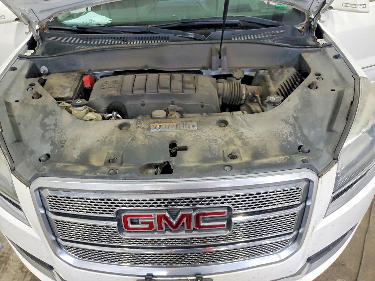 2014 Gmc Acadia White vin: 1GKKRTKD0EJ312308