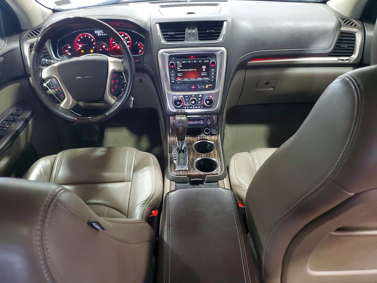 2014 Gmc Acadia White vin: 1GKKRTKD0EJ312308