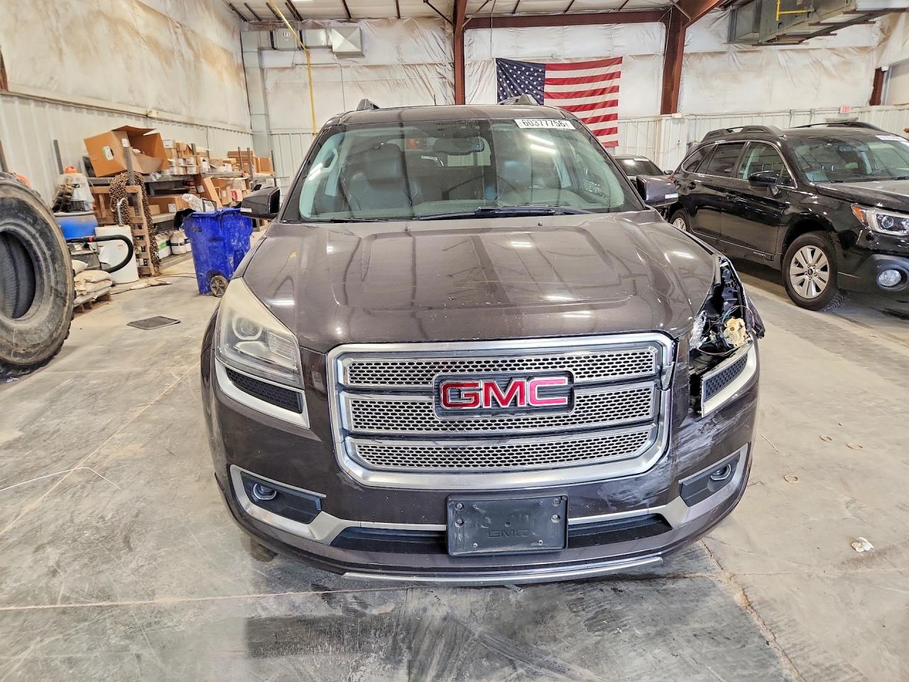 2013 Gmc Acadia Denali Gray vin: 1GKKRTKD1DJ140062