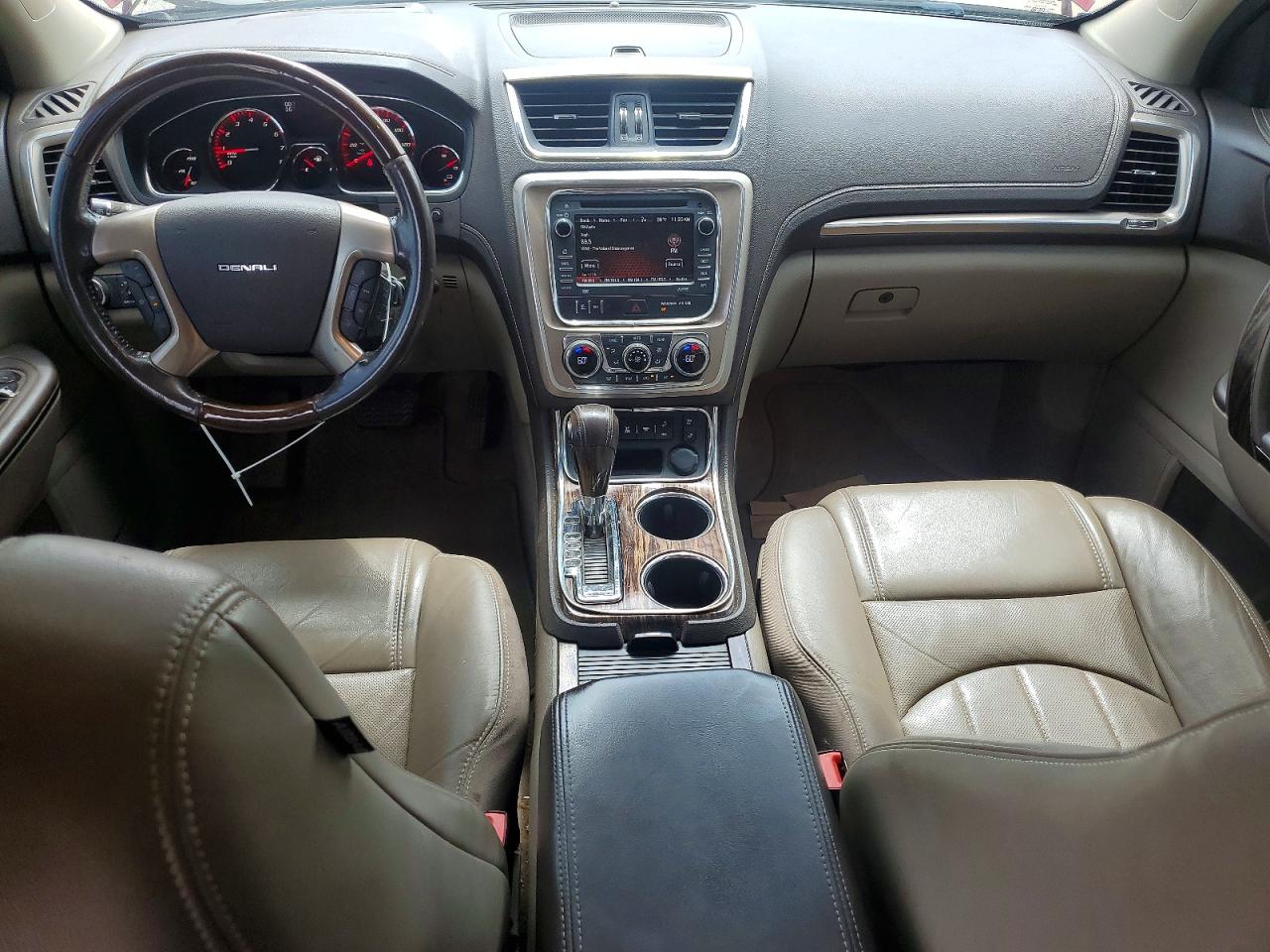 2013 Gmc Acadia Denali Red vin: 1GKKRTKD1DJ209588