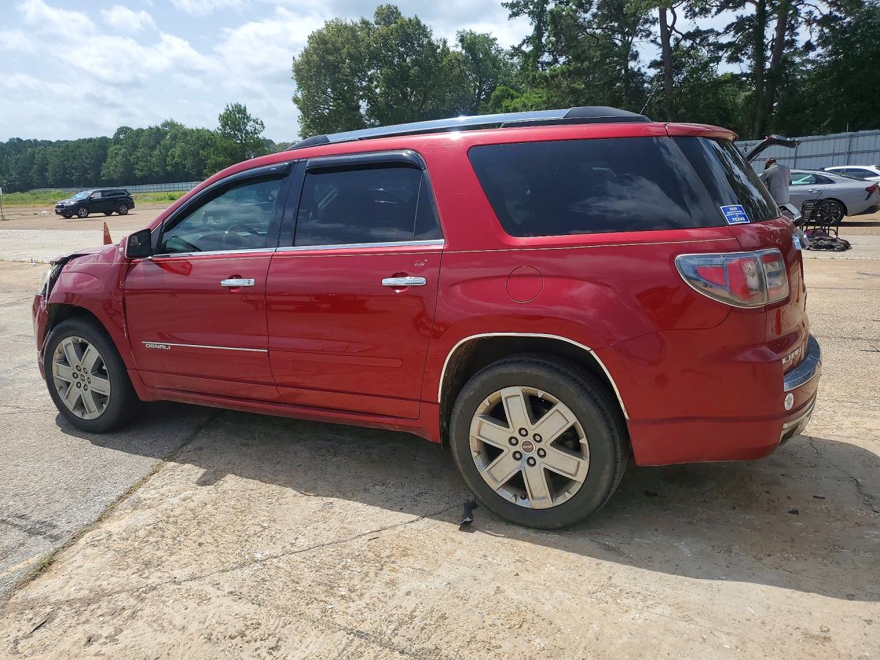 2013 Gmc Acadia Denali Red vin: 1GKKRTKD1DJ209588