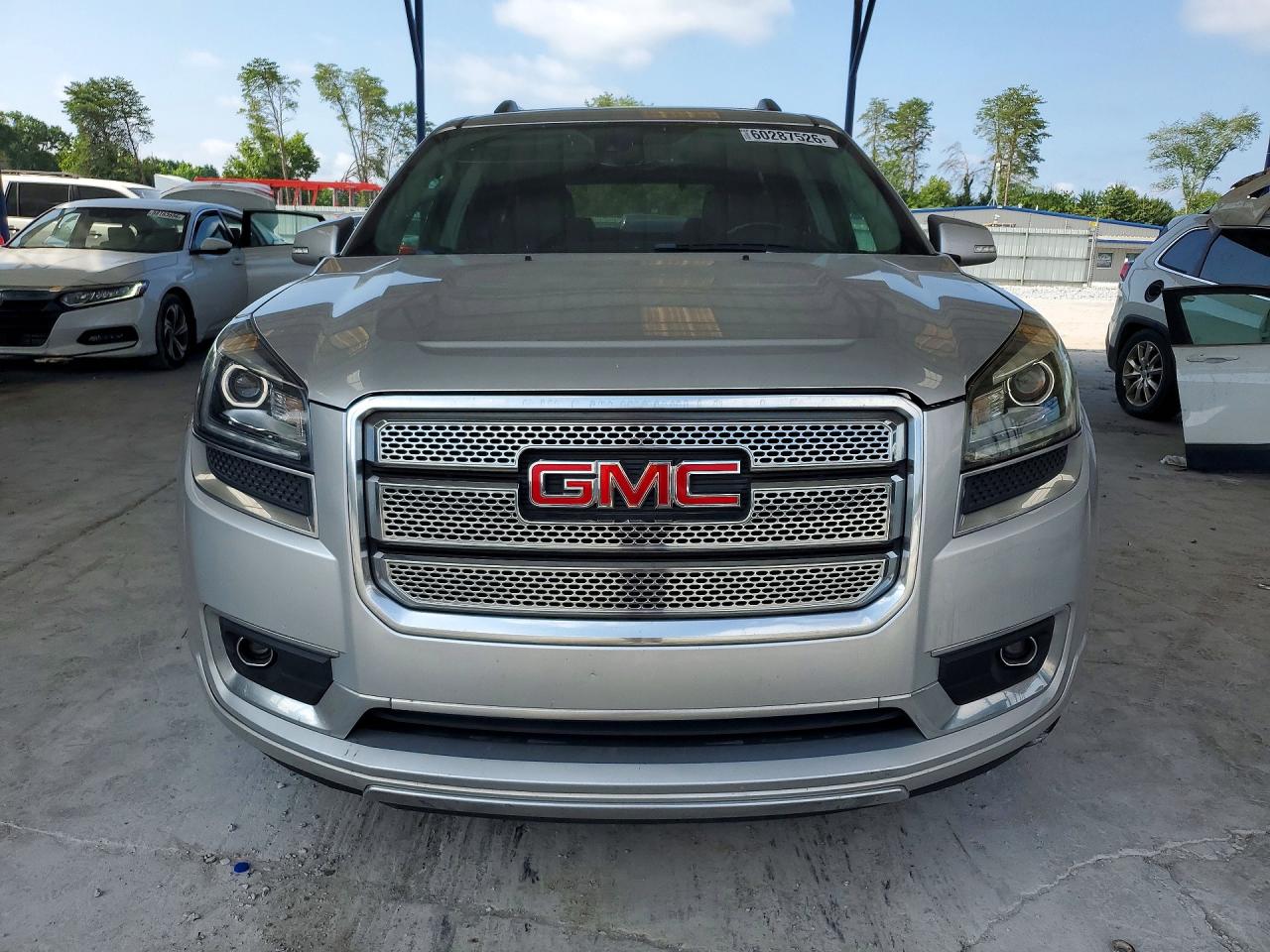 2015 Gmc Acadia Denali Silver vin: 1GKKRTKD1FJ157558