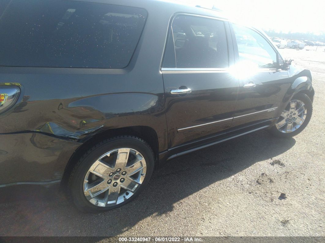 2015 Gmc Acadia Denali Black vin: 1GKKRTKD1FJ177910