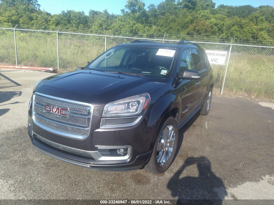 2015 Gmc Acadia Denali Black vin: 1GKKRTKD1FJ177910