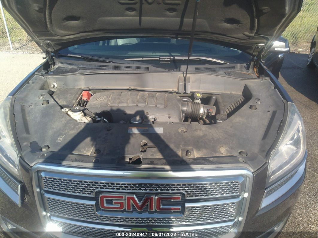 2015 Gmc Acadia Denali Black vin: 1GKKRTKD1FJ177910