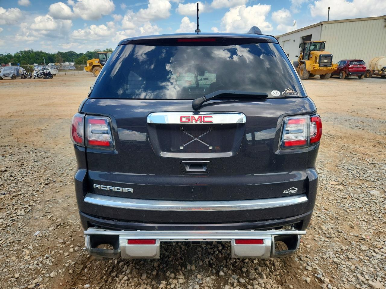 2015 Gmc Acadia Denali Black vin: 1GKKRTKD1FJ177910