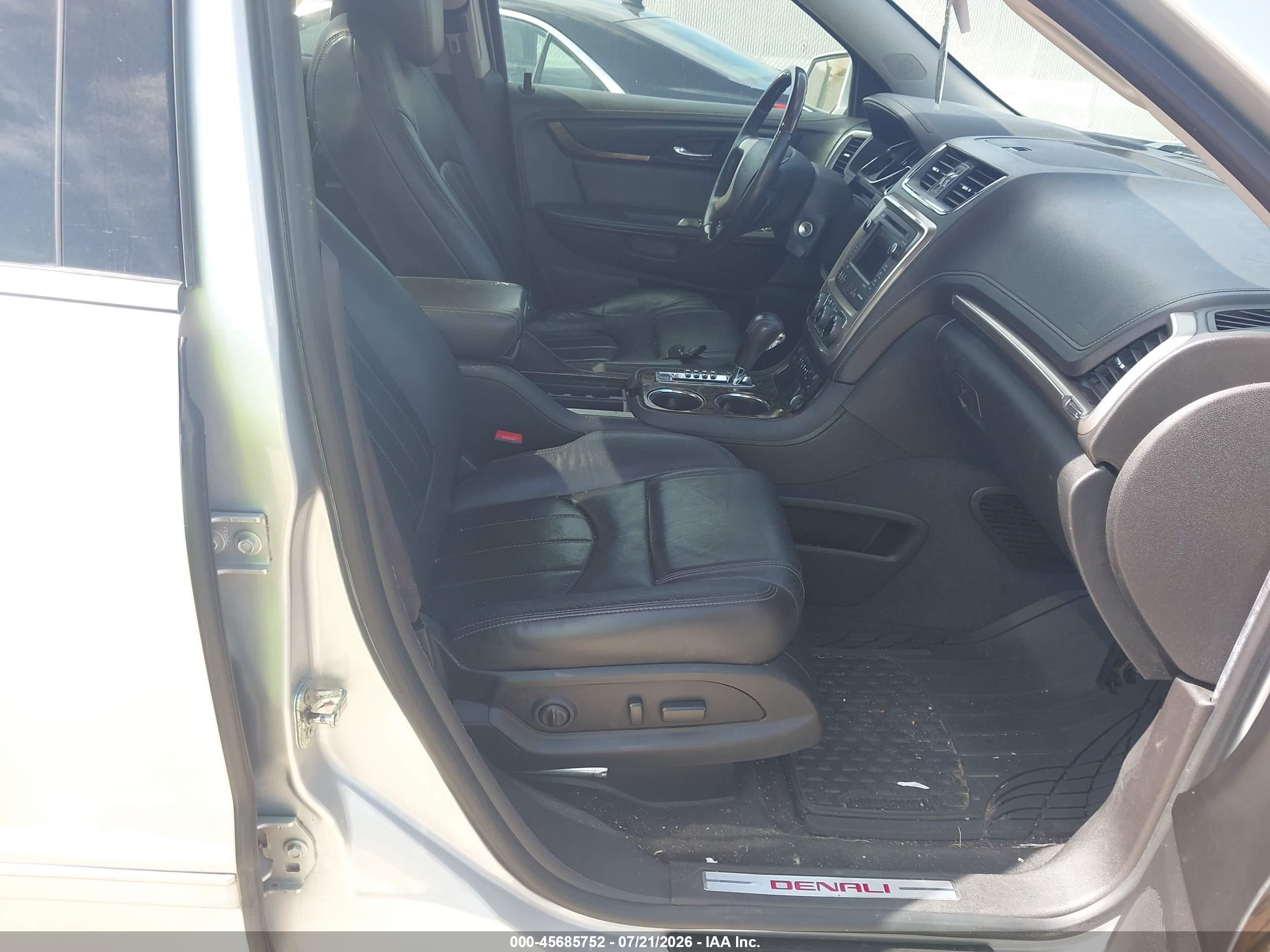 2015 Gmc Acadia Denali Silver vin: 1GKKRTKD1FJ270300