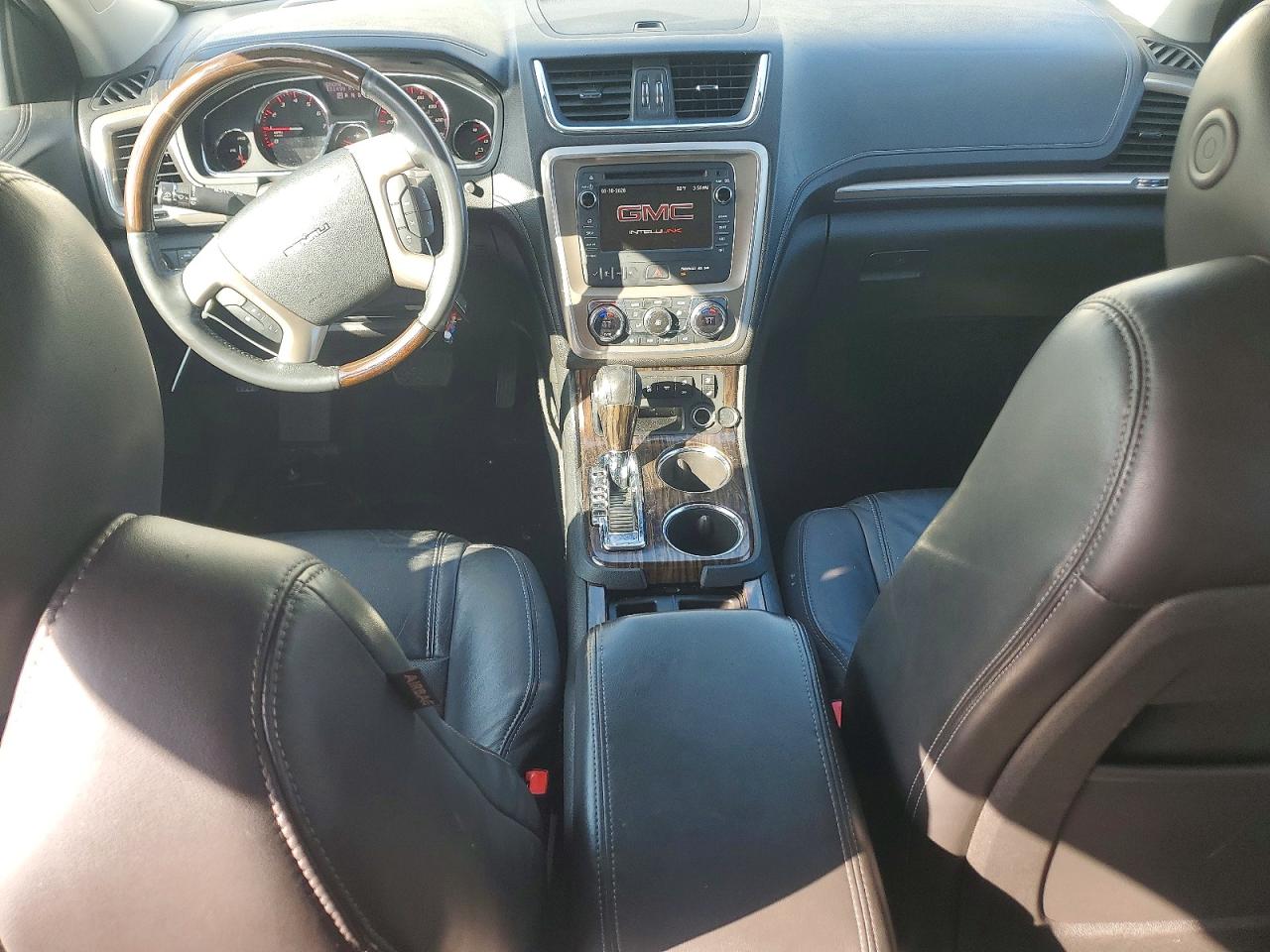 2013 Gmc Acadia Denali White vin: 1GKKRTKD2DJ194275