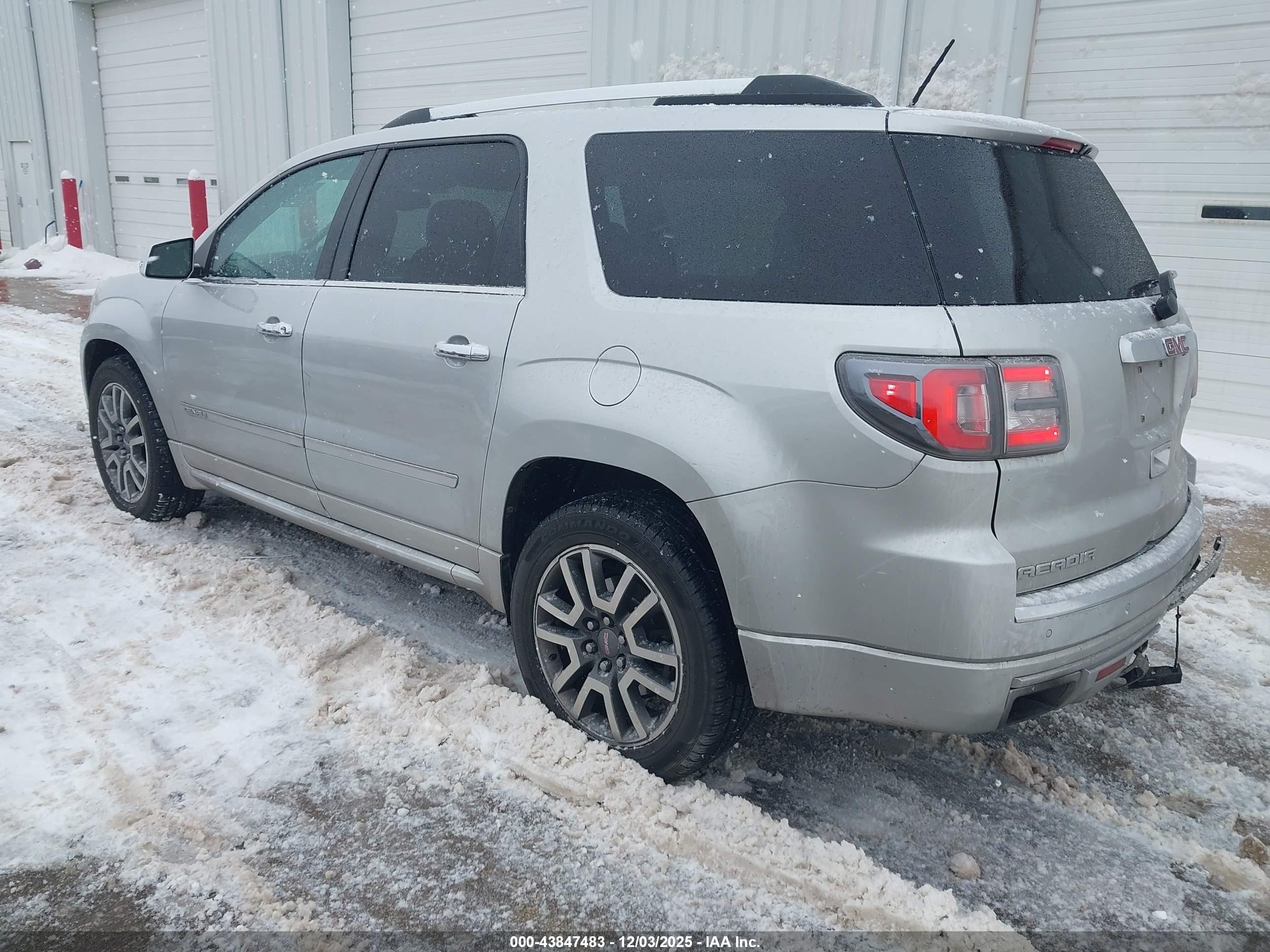 2013 Gmc Acadia Denali Silver vin: 1GKKRTKD2DJ196737