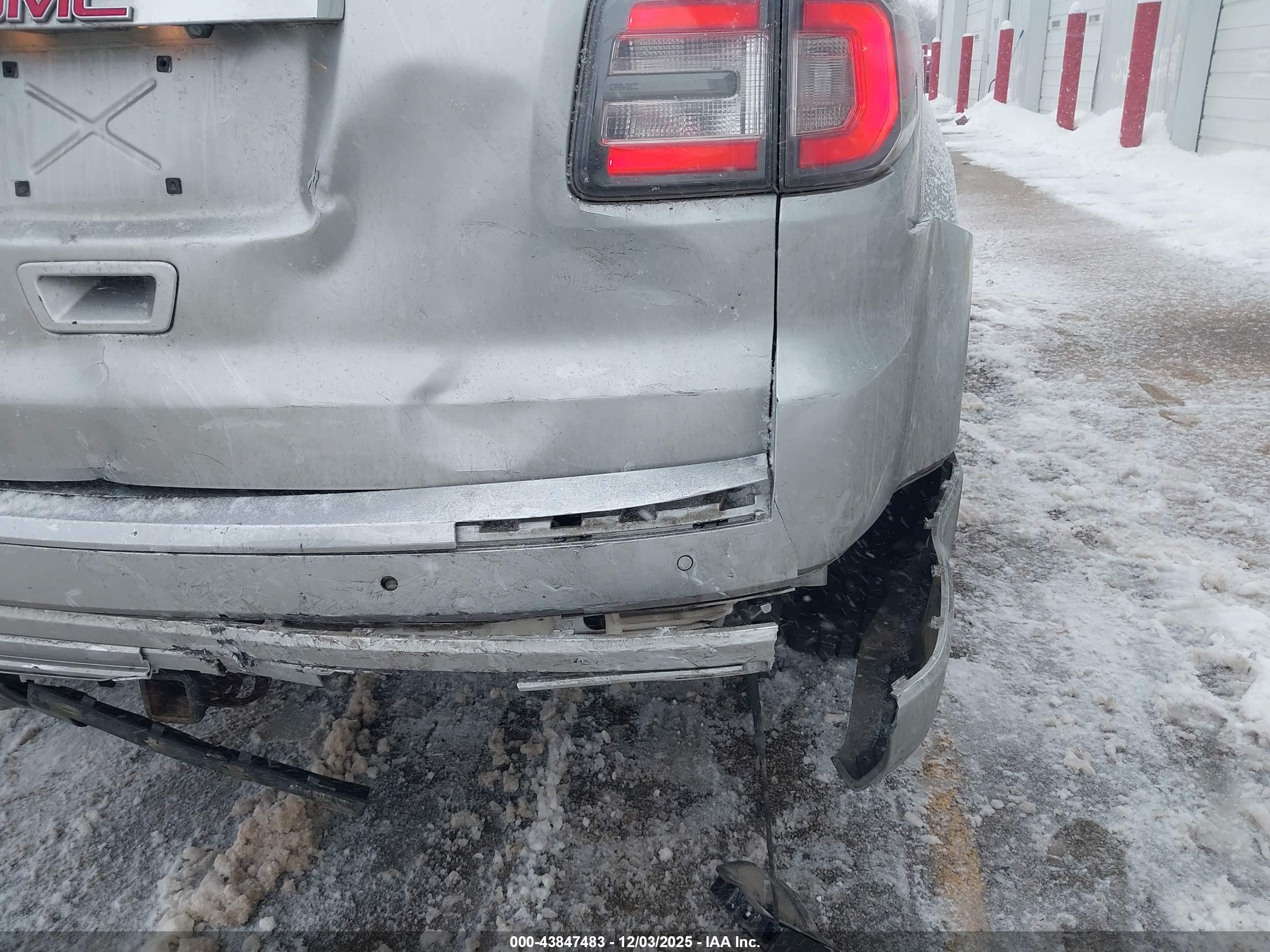 2013 Gmc Acadia Denali Silver vin: 1GKKRTKD2DJ196737