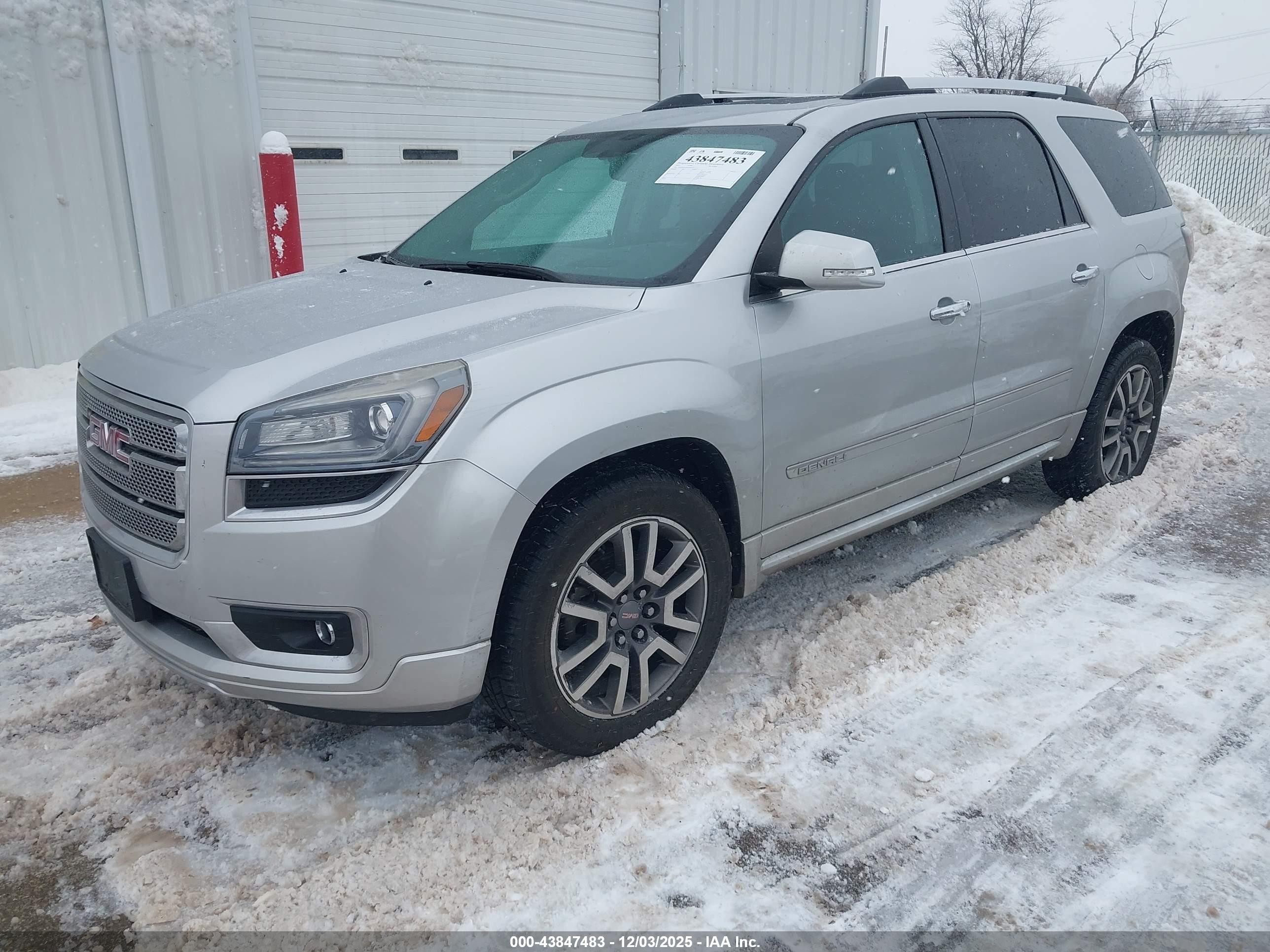 2013 Gmc Acadia Denali Silver vin: 1GKKRTKD2DJ196737