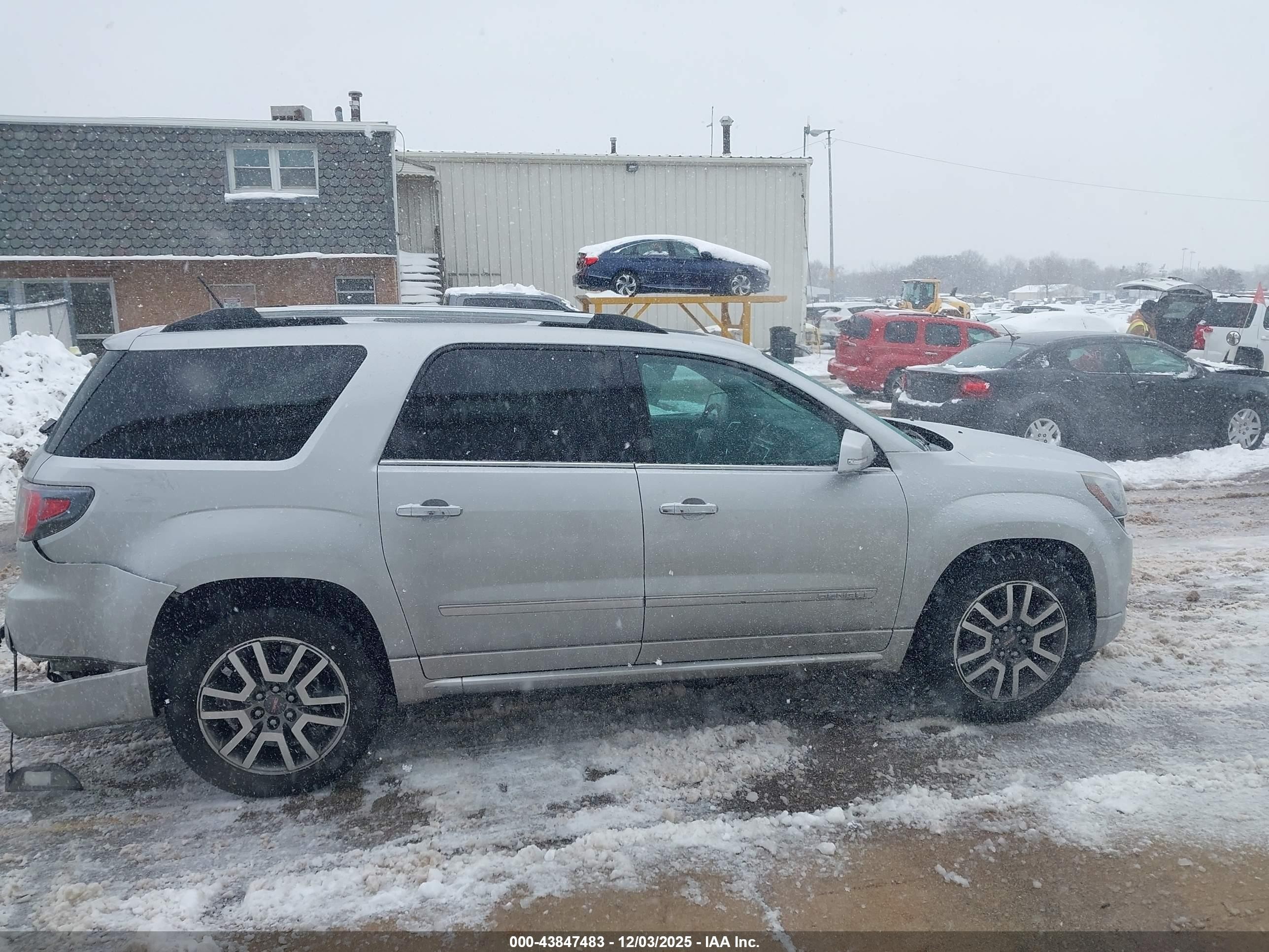 2013 Gmc Acadia Denali Silver vin: 1GKKRTKD2DJ196737
