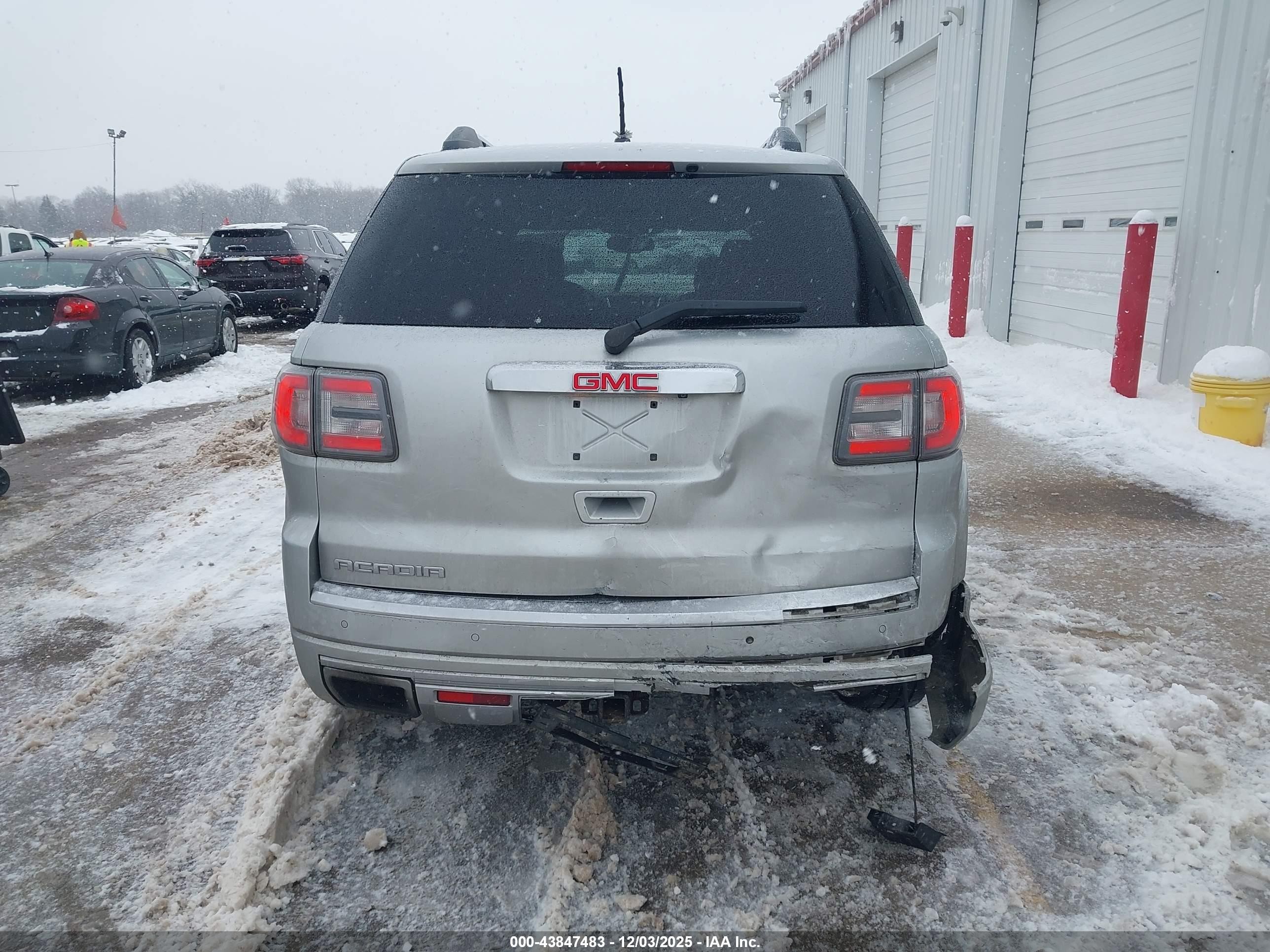 2013 Gmc Acadia Denali Silver vin: 1GKKRTKD2DJ196737