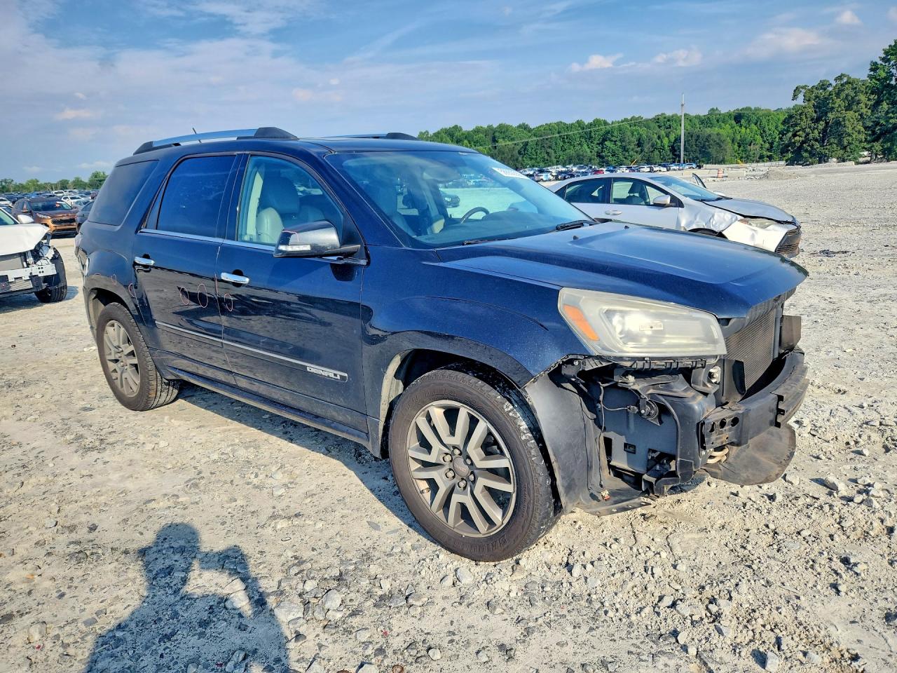 2013 Gmc Acadia Denali Black vin: 1GKKRTKD2DJ224682