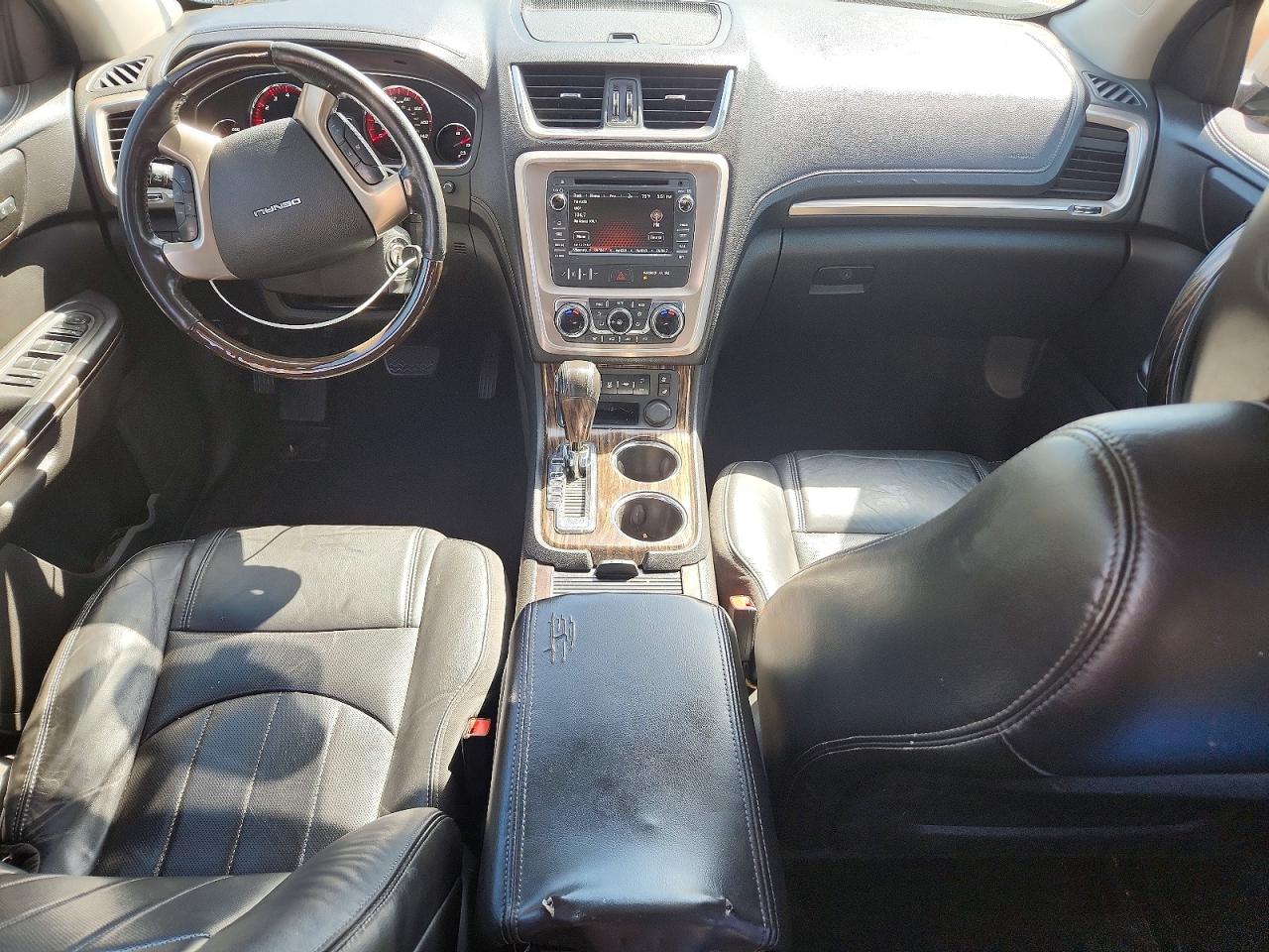 2013 Gmc Acadia Denali White vin: 1GKKRTKD2DJ237853