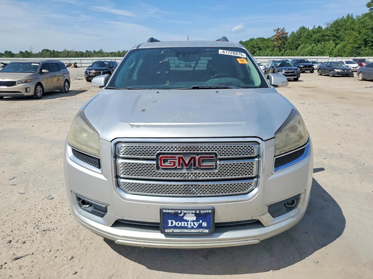 2014 Gmc Acadia Denali Silver vin: 1GKKRTKD2EJ151752
