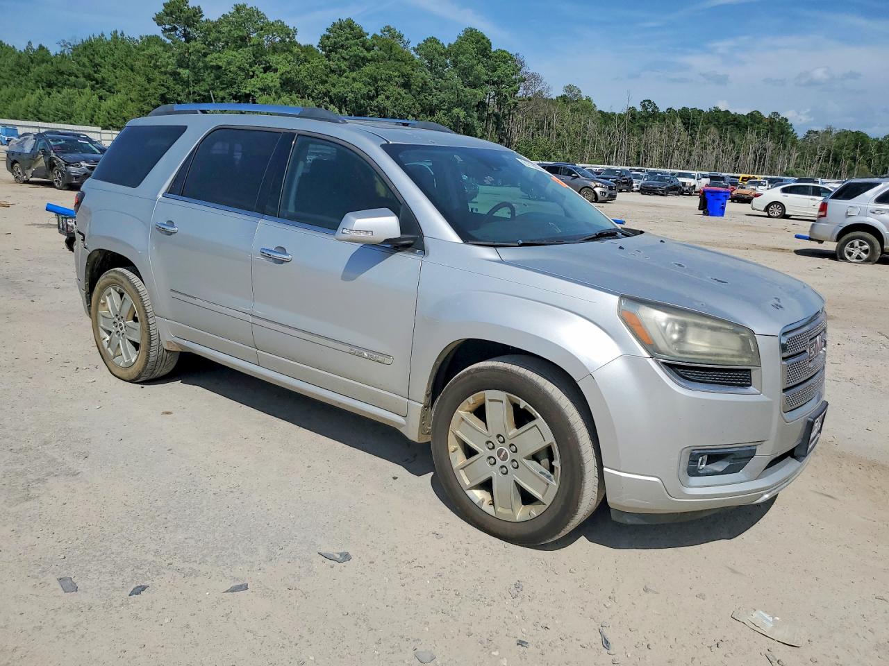 2014 Gmc Acadia Denali Silver vin: 1GKKRTKD2EJ151752