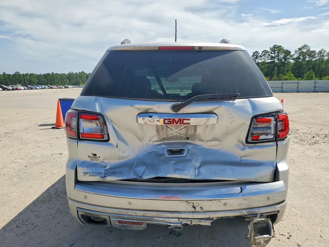 2014 Gmc Acadia Denali Silver vin: 1GKKRTKD2EJ151752
