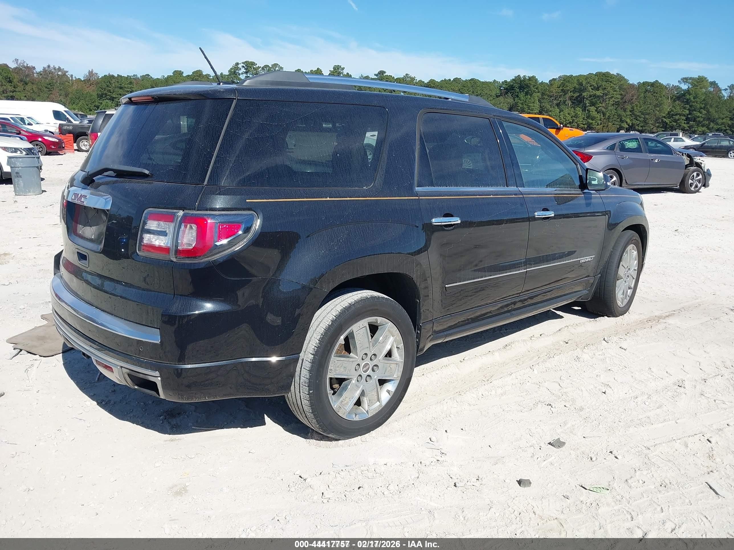 2014 Gmc Acadia Denali Dark Blue vin: 1GKKRTKD2EJ263693