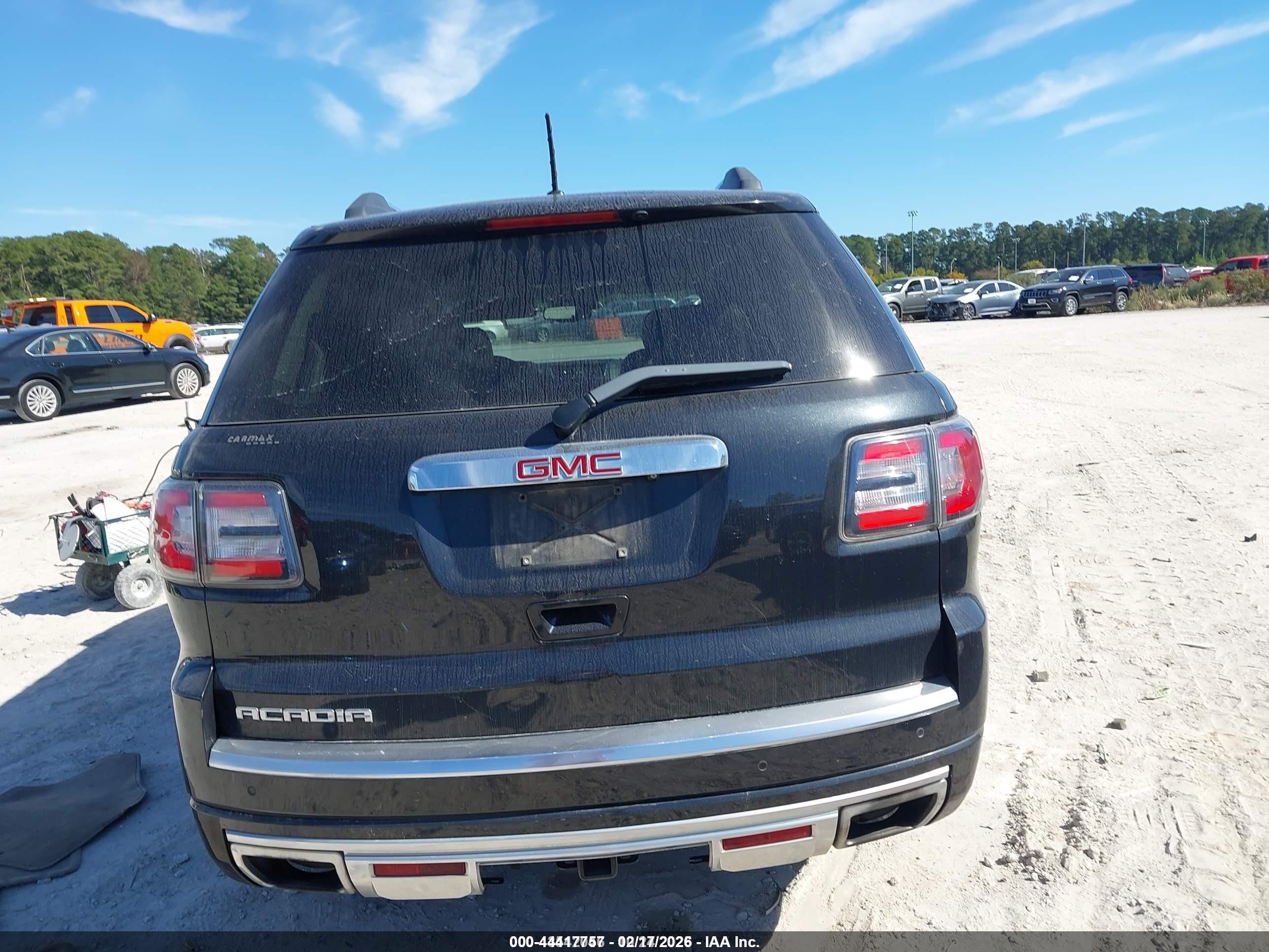 2014 Gmc Acadia Denali Dark Blue vin: 1GKKRTKD2EJ263693