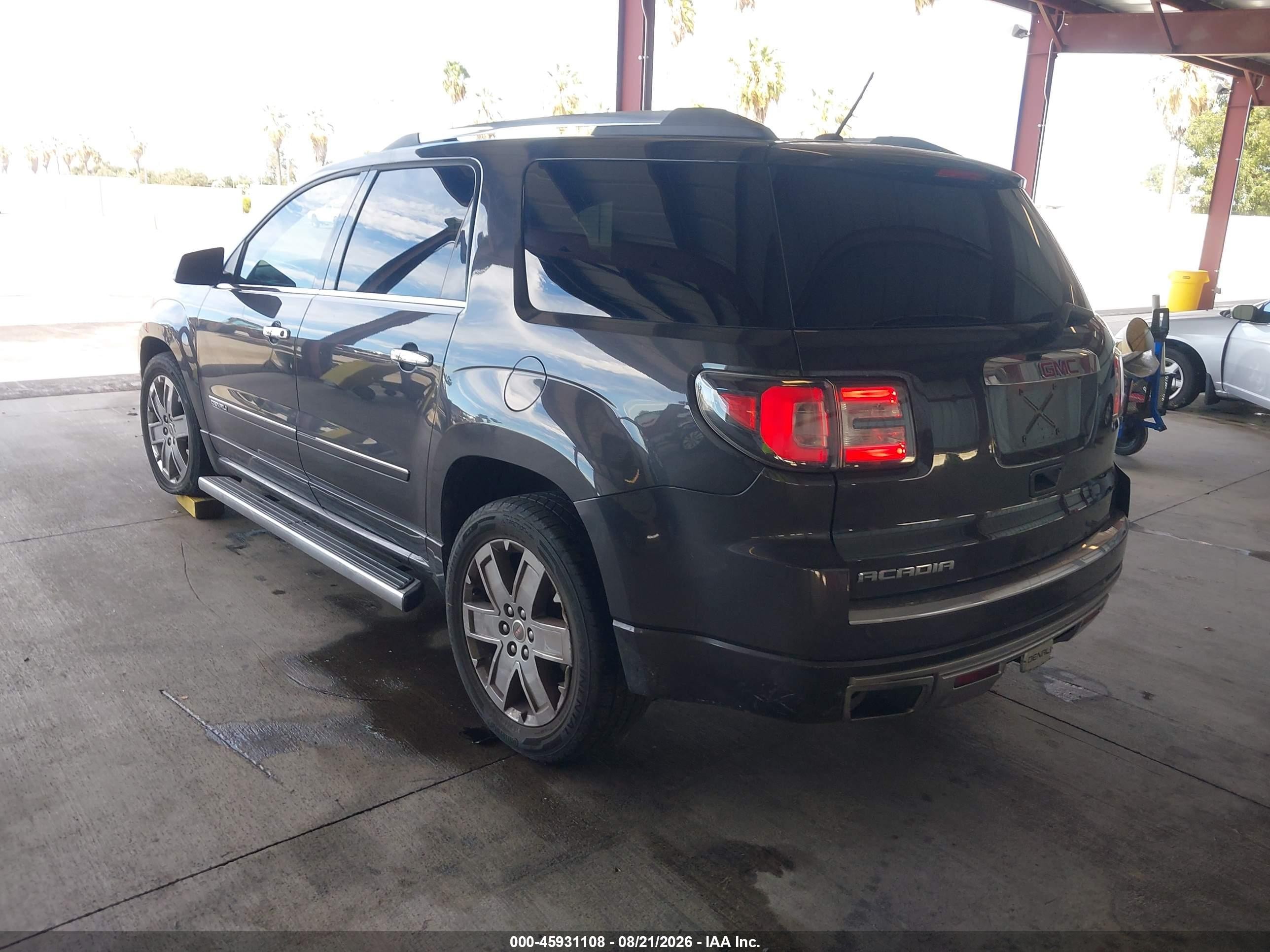2015 Gmc Acadia Denali Gray vin: 1GKKRTKD2FJ206489