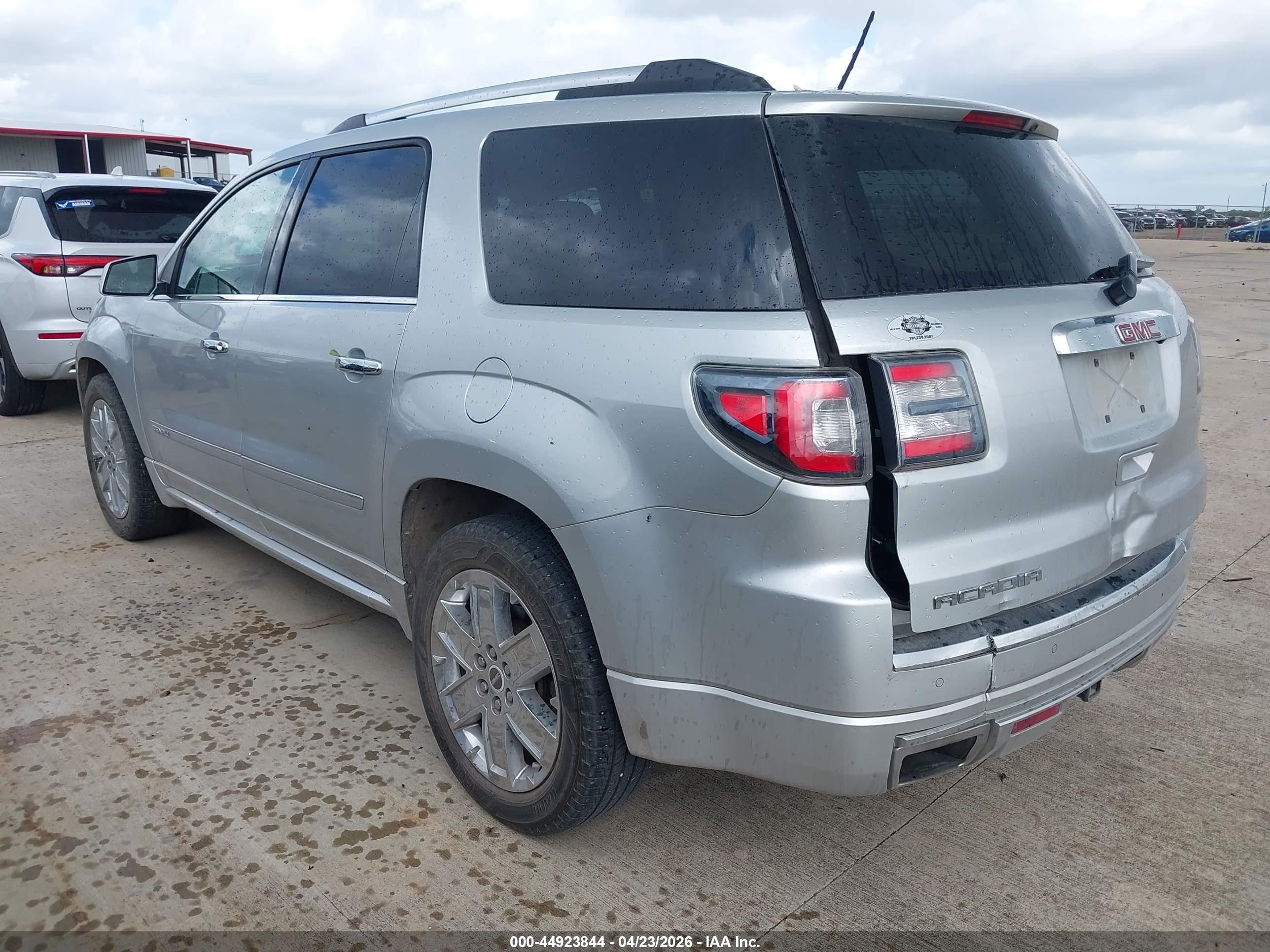 2015 Gmc Acadia Denali Silver vin: 1GKKRTKD2FJ340404