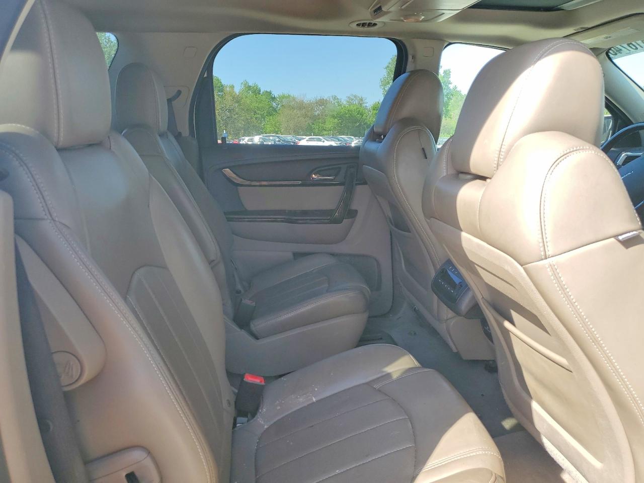 2013 Gmc Acadia Denali White vin: 1GKKRTKD3DJ233858