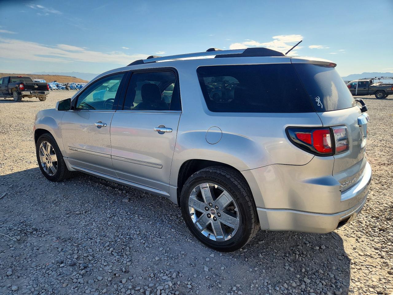 2014 Gmc Acadia Denali Silver vin: 1GKKRTKD3EJ237409