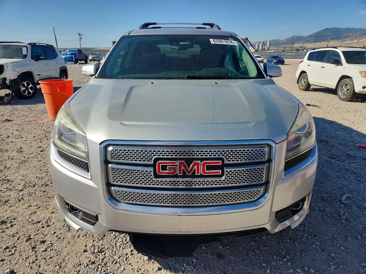 2014 Gmc Acadia Denali Silver vin: 1GKKRTKD3EJ237409