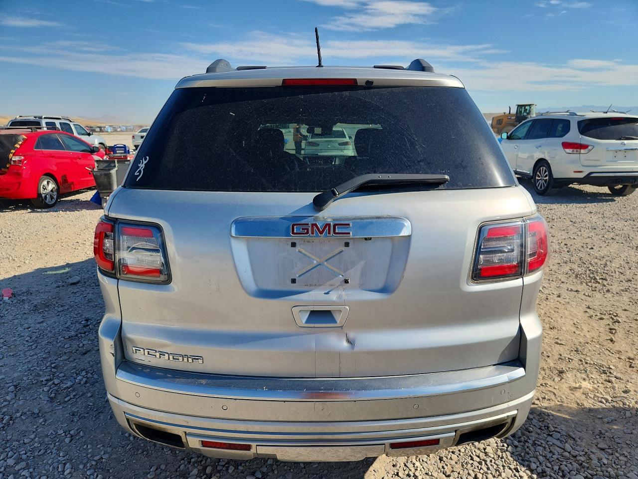 2014 Gmc Acadia Denali Silver vin: 1GKKRTKD3EJ237409