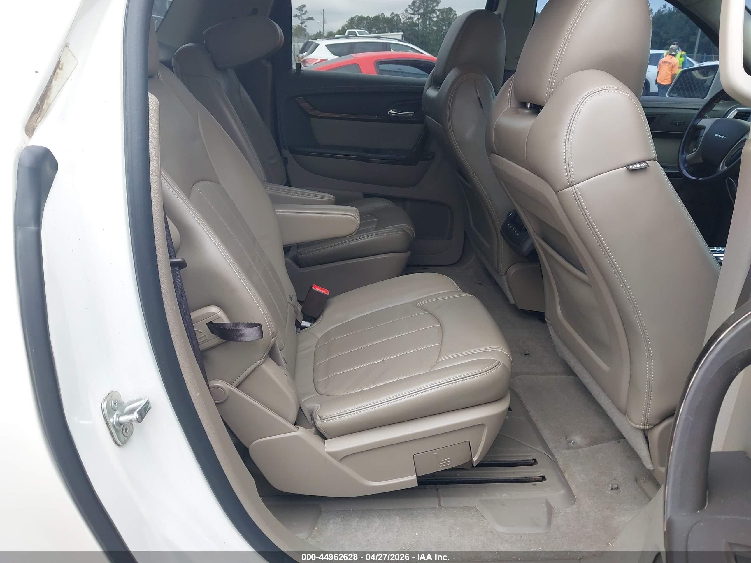 2014 Gmc Acadia Denali White vin: 1GKKRTKD3EJ247695