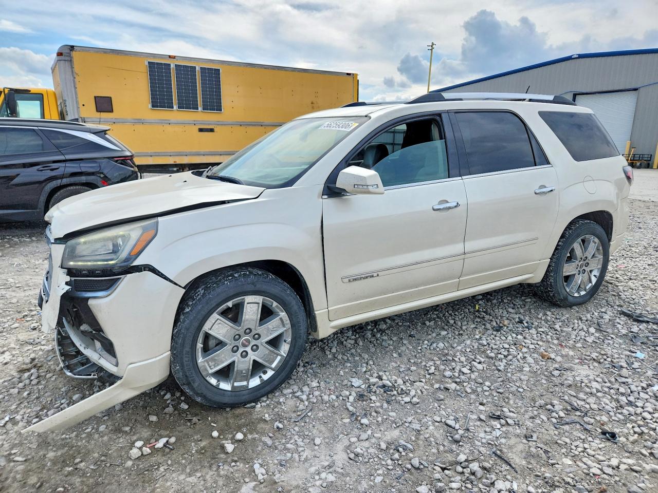 2015 Gmc Acadia Denali White vin: 1GKKRTKD3FJ277569