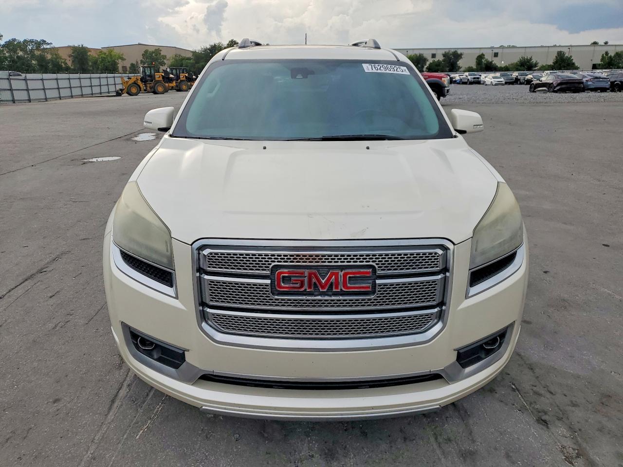 2015 Gmc Acadia Denali White vin: 1GKKRTKD3FJ323434