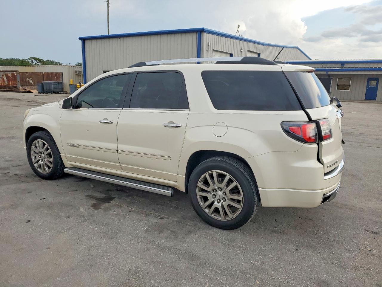 2015 Gmc Acadia Denali White vin: 1GKKRTKD3FJ323434
