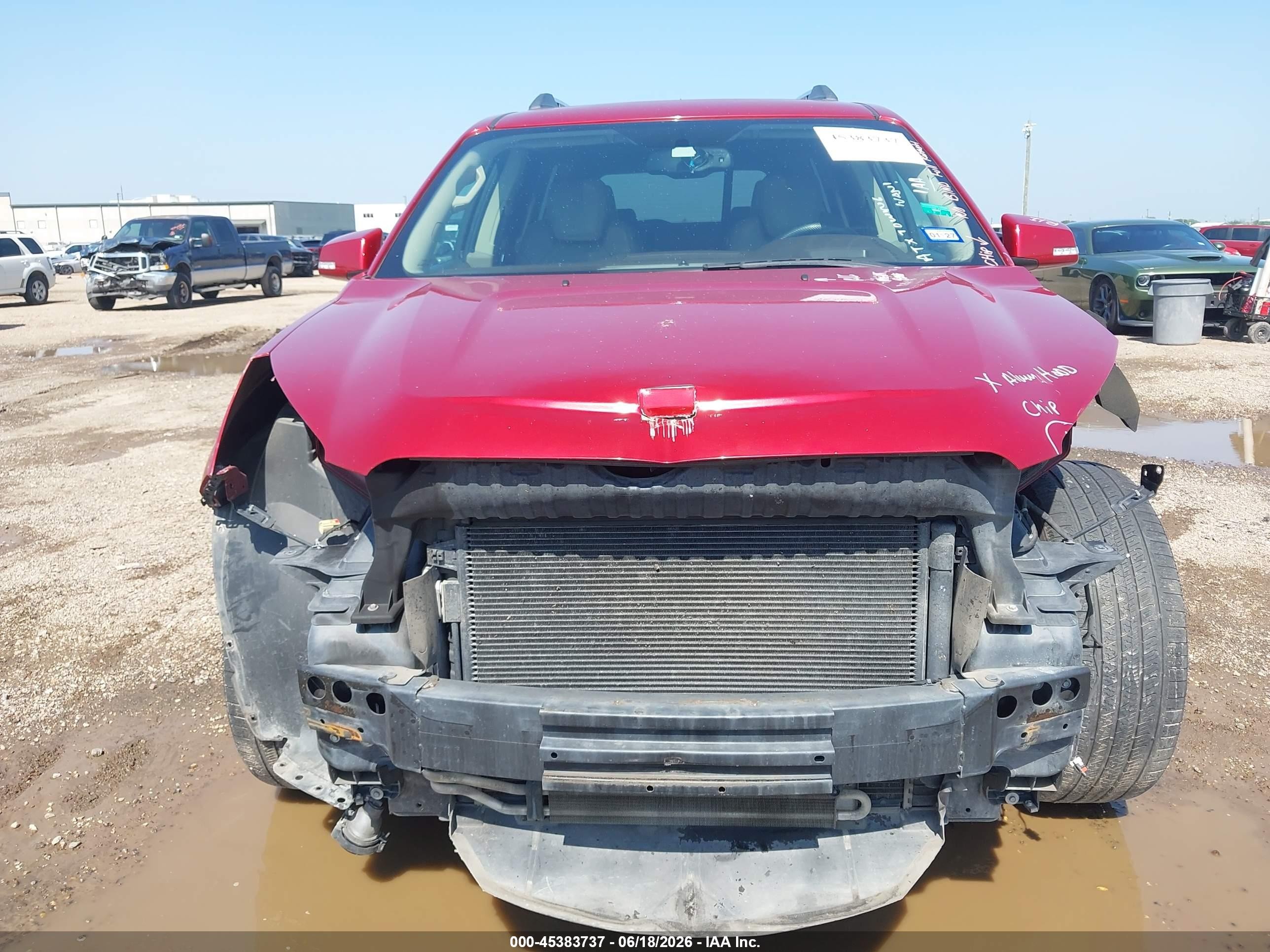 2013 Gmc Acadia Denali Burgundy vin: 1GKKRTKD4DJ208273