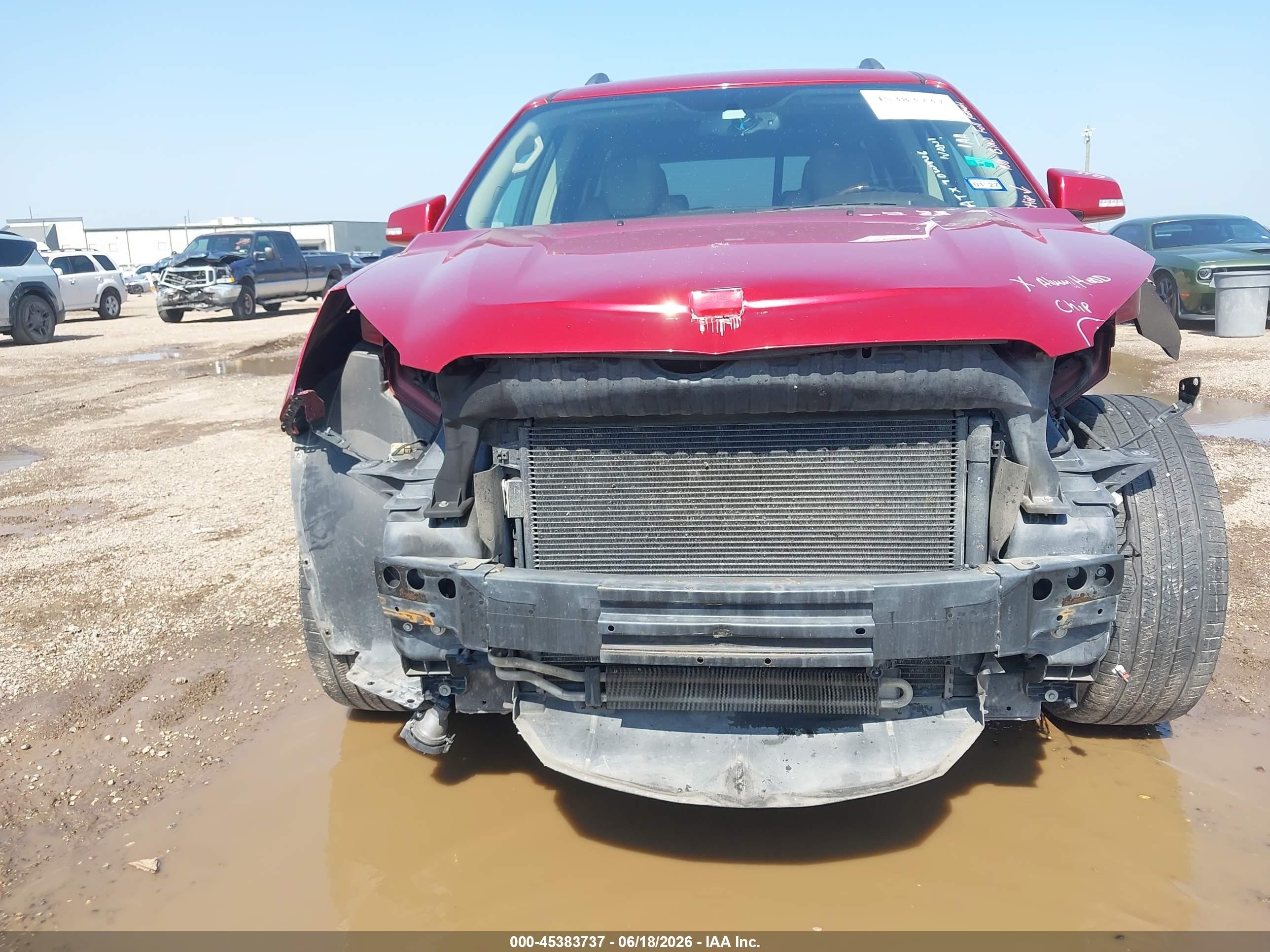 2013 Gmc Acadia Denali Burgundy vin: 1GKKRTKD4DJ208273