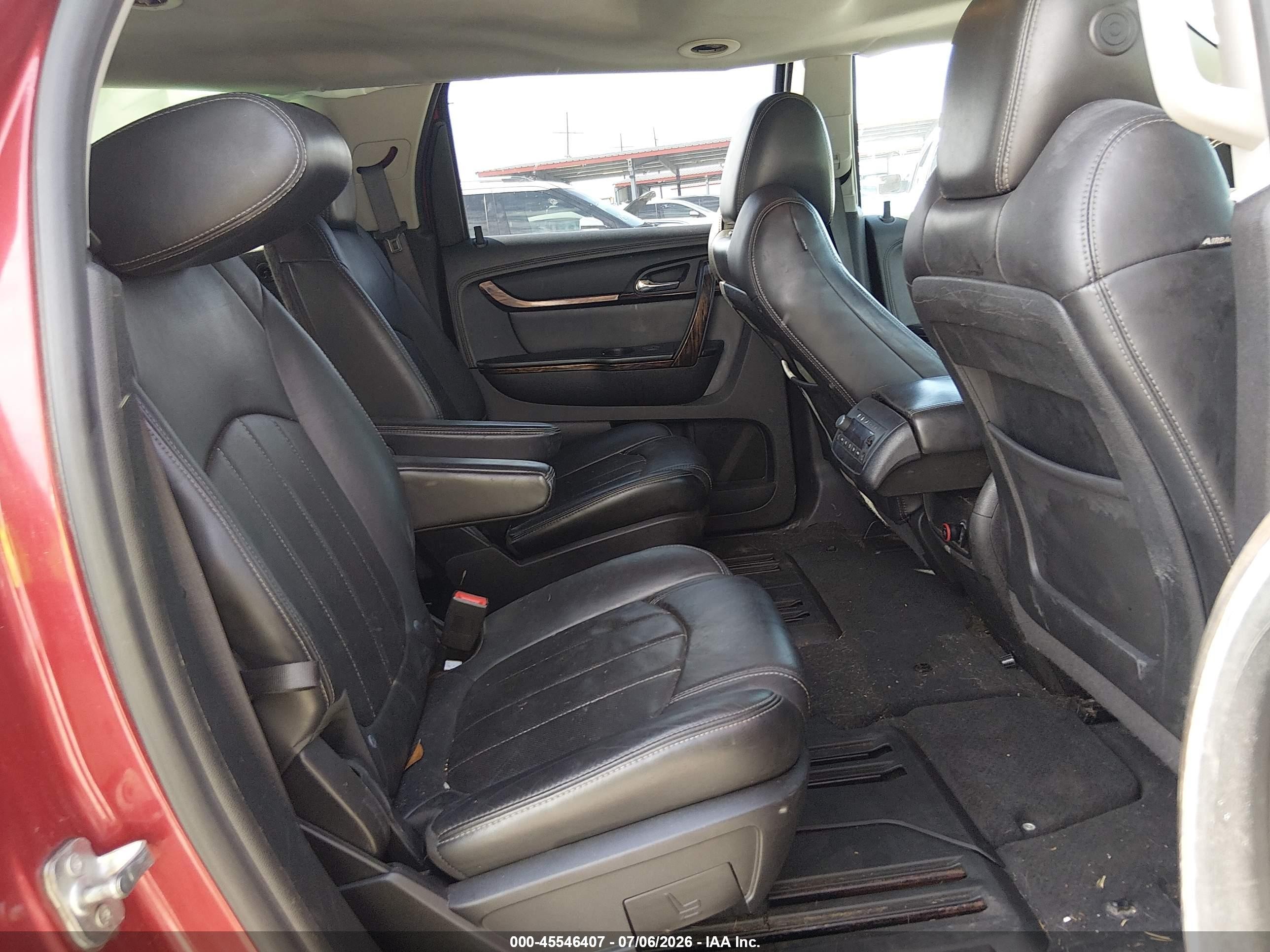 2013 Gmc Acadia Denali Красный vin: 1GKKRTKD4DJ267209