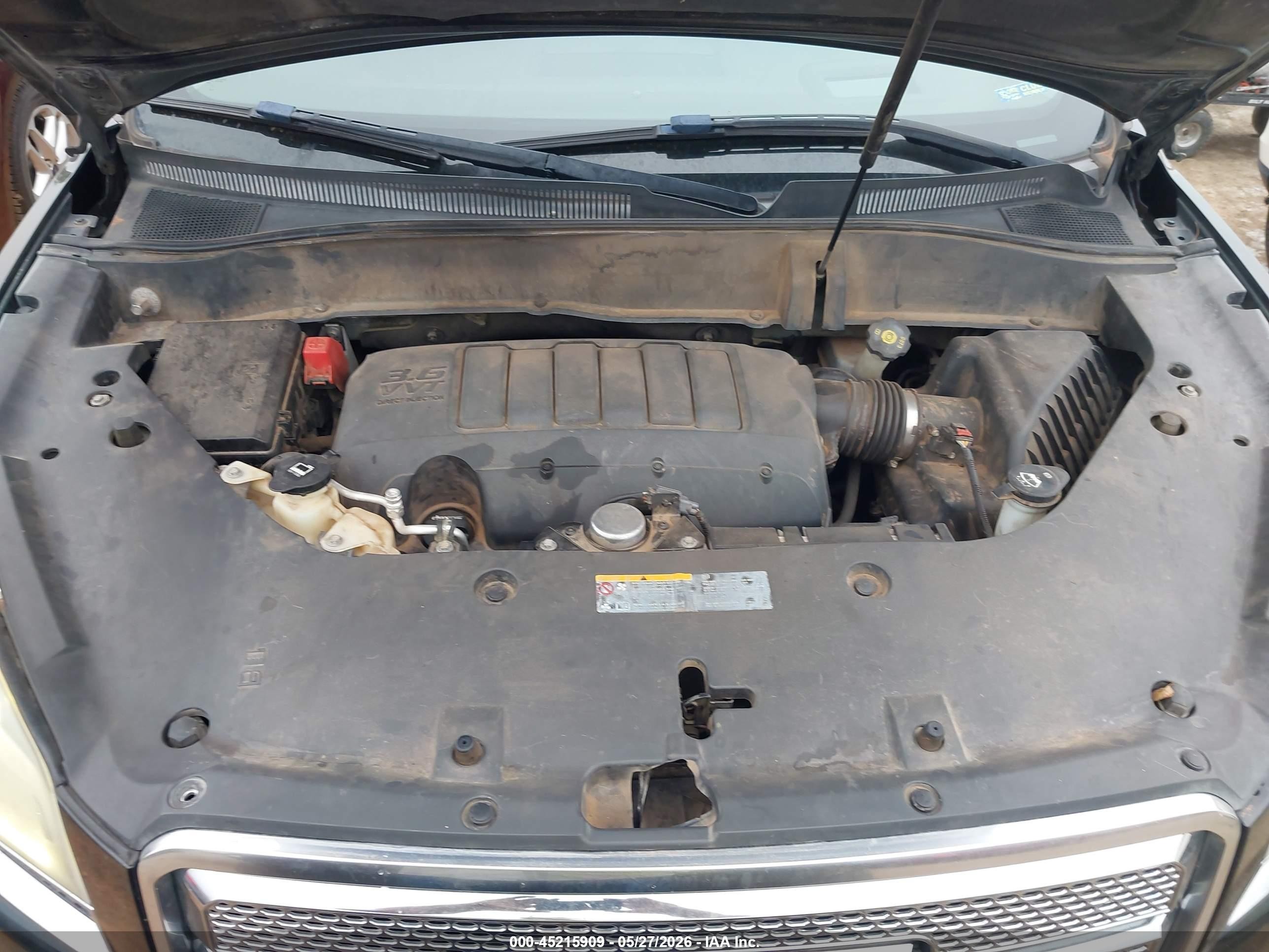 2015 Gmc Acadia Denali Черный vin: 1GKKRTKD4FJ115479